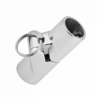Marine Stainless Steel Folding Swivel Coupling Tube Pipe Connector Boat Hardware Fitting（25mm）