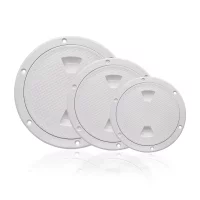 4/6/8 Inch Boat Hatches Deck Plate Detachable Plastic Marine Access Port Hatches Cover Double Waterproof for Marine Boat Yacht
