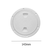 4/6/8 Inch Boat Hatches Deck Plate Detachable Plastic Marine Access Port Hatches Cover Double Waterproof for Marine Boat Yacht