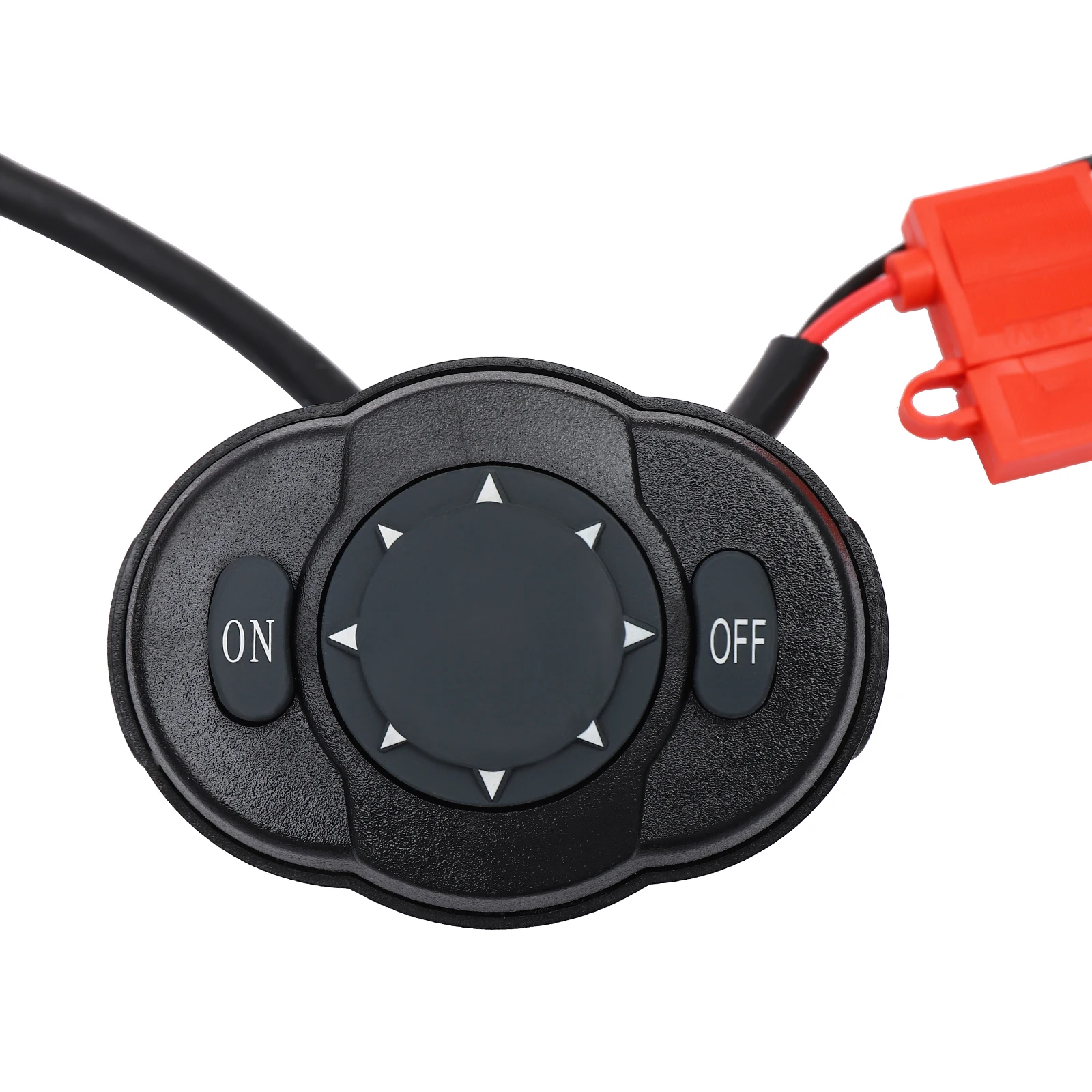 S3d56022f276c4959854ca8ac3b017f35E.webp Marine Spotlight, 100W Halogen Boat Search Light, 2500 Lumen, 3200K, 360° Rotation, 72° Tilt, Remote Control for Easy Navigation