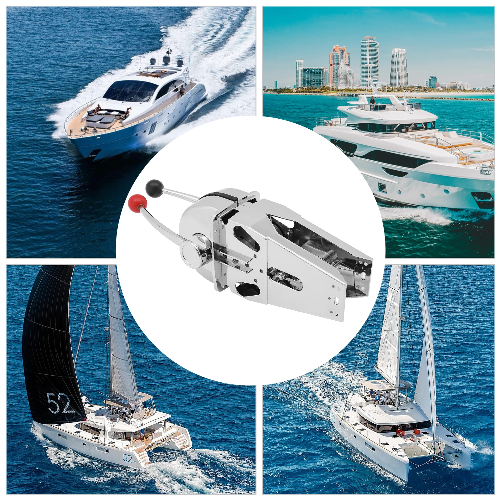 Sede7d05f83804763b719a68536b9ccb4Z.webp Twin Lever Marine Dual Engine Throttle Control Boat Handle Universal Control