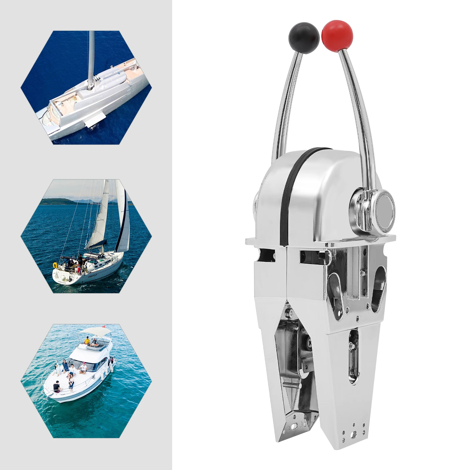 S12275a3052454ff987b2e3d351fa8a07R.webp Twin Lever Marine Dual Engine Throttle Control Boat Handle Universal Control