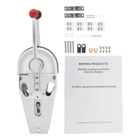Twin Lever Marine Dual Engine Throttle Control Boat Handle Universal Control Twin Lever Marine Dual Engine Throttle Control Boat Handle Universal Control