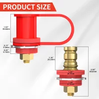 Remote Battery Terminals 3/8 Stud Battery Jump Post with Cover 250A Battery Charging Post Kit Marine Battery Charger Jumper Post