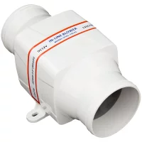 Boat In-line Blower Marine Bilge Air Blower Fan 3" 12V 130 CFM