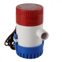 12/24V Submersible Bilge Water Pump 350/500/750/1100 GPH Marine Electric Bilge Pump Waterproof for Boat Seaplane Motor