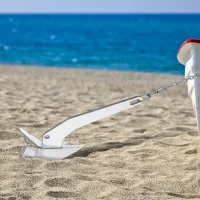 11lb/17lb/22 lbs Triangle Boat Anchor, 316 Stainless Steel Delta-Style Anchor, Heavy Duty Wing Style Triangular Anchor