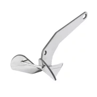 11lb/17lb/22 lbs Triangle Boat Anchor, 316 Stainless Steel Delta-Style Anchor, Heavy Duty Wing Style Triangular Anchor 11lb/17lb/22 lbs Triangle Boat Anchor, 316 Stainless Steel Delta-Style Anchor, Heavy Duty Wing Style Triangular Anchor