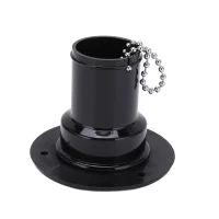 Boat Water Filler Yacht Fittings ABS Deck Water Filler Cap Fill Hatch Inlet for Marine Boat Yacht RVABS Black