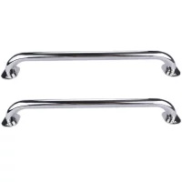 Boat Accessories Marine 2 Pieces Stainless Steel 16" Grab Handle Handrail Polished Boat / RV / Bath