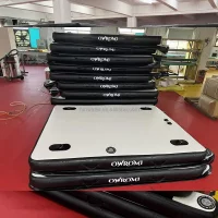 Factory Outlet Ocean Outdoor Portable Foldable Big Inflatable Float Boats Dock Used Fishing Inflatable Platform Fishing Boat