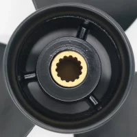 9.25*11 Outboard Propeller For Tohatsu Mercury 9.9hp 15hp 20hp  Aluminum Alloy Screw 14 Spline Boat Engine 48-897754A11