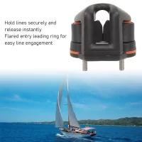 Boat Cam Cleat Fast Entry Ball Bearing Cam Splint Guide Ring Cable Loop Rope Sailing Boating Kayaking Fishing Marine Sports Boat Cam Cleat Fast Entry Ball Bearing Cam Splint Guide Ring Cable Loop Rope Sailing Boating Kayaking Fishing Marine Sports
