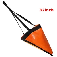 24/32/42/53'' Sea Drogue Anchor Float Marine Kayak Drift Rowing Boat Fishing Brake Lifeboat Anchor Yacht Traction Rope Buoy Ball
