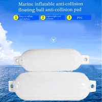 1pc Marine Boat Fenders Impact Resistant PVC Bumpers PVC Boat Fenders Set for Docking & Protecting Yachts & Fishing Boats