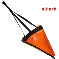 24/32/42/53'' Sea Drogue Anchor Float Marine Kayak Drift Rowing Boat Fishing Brake Lifeboat Anchor Yacht Traction Rope Buoy Ball