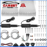 Boat Marine 9" X 12" Standard Mount Electric Trim Tab Kit 12V With Double Rocker Specially Designed for Boat Size 16ft to 25ft