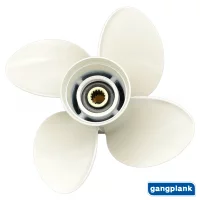 Boat Engine Aluminum Alloy 4-blade Propeller for Yamaha Outboard Motor 60-130HP 13.4X15 13X17 12.5X19