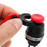 Boat Kill Switch Safety Toggle Switch Lanyard Tether Kit for Marine Tohatsu Outboard Engine Motor Urgent Stop Switch Kill Switch