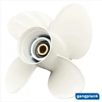 Boat Engine Aluminum Alloy 4-blade Propeller for Yamaha Outboard Motor 60-130HP 13.4X15 13X17 12.5X19