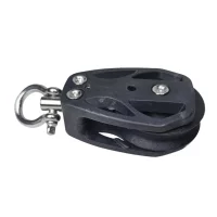 High Load Sheave Block Sailboat Single Pulley Swivel Shackle Sailboat Plain Bearing Block Rope Runner Boat Accessories