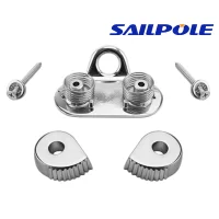 Stainless Steel Cam Cleat Fairlead Marine Sailing Sailboat Kayak Canoe Dinghy 2 to 8mm 10 to 16mm Rope