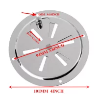 1 Piece Boat Air Vent 4 Inch Stainless Steel Louvered Ventilator Cover For Marine Yacht RV Caravan BBQ Smoker 1 Piece Boat Air Vent 4 Inch Stainless Steel Louvered Ventilator Cover For Marine Yacht RV Caravan BBQ Smoker