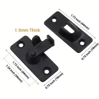 Durable 304 Stainless Steel Door Lock Latch - High-Security Home Protection - Rust-Resistant, Easy Install - For Long-Lasting Durable 304 Stainless Steel Door Lock Latch - High-Security Home Protection - Rust-Resistant, Easy Install - For Long-Lasting