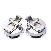 Round Non-locking Boat Marine Deck Latch Stainless Steel Boat Flush Pull Hatch Slam Latch for RV Yacht Marine Round Non-locking Boat Marine Deck Latch Stainless Steel Boat Flush Pull Hatch Slam Latch for RV Yacht Marine