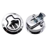 Round Non-locking Boat Marine Deck Latch Stainless Steel Boat Flush Pull Hatch Slam Latch for RV Yacht Marine Round Non-locking Boat Marine Deck Latch Stainless Steel Boat Flush Pull Hatch Slam Latch for RV Yacht Marine