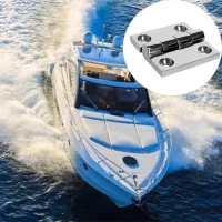 38/40/50mm Stainless Steel Butt Hinge Solid Cast with 4 Holes Boat Hinges Heavy Duty Mirror Polish Hatch Cabinet Door Hinge