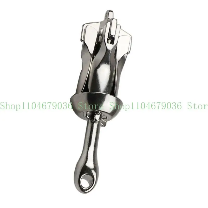 Sbe5057d2b5904902b9c47b1edd332b56y.webp 652F Reliable Marine Accessory Stainless Steel Build Foldable Grapnel Pratical Boats Docking Gear Simple Install for Boats