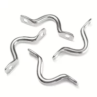 4/6/8Pcs Stainless Steel Wire Eye Strap Boat Marine Tie Down Fender Hook Canopy For RV Engines Accessories
