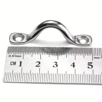 4/6/8Pcs Stainless Steel Wire Eye Strap Boat Marine Tie Down Fender Hook Canopy For RV Engines Accessories