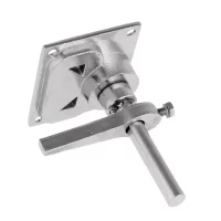 3.2'' x 2.7'' 316 Marine Stainless Steel Boat Latches Turning Lock Lift Handle Flush Anticorrosion Height Adjustable