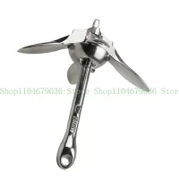 652F Reliable Marine Accessory Stainless Steel Build Foldable Grapnel Pratical Boats Docking Gear Simple Install for Boats 652F Reliable Marine Accessory Stainless Steel Build Foldable Grapnel Pratical Boats Docking Gear Simple Install for Boats
