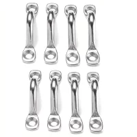 4/6/8Pcs Stainless Steel Wire Eye Strap Boat Marine Tie Down Fender Hook Canopy For RV Engines Accessories
