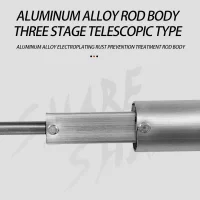 Fishing Tools 60cm Telescopic Gaff Stainless Steel Sea Spear Hook Ice Gaff Fishing Hook Tackle