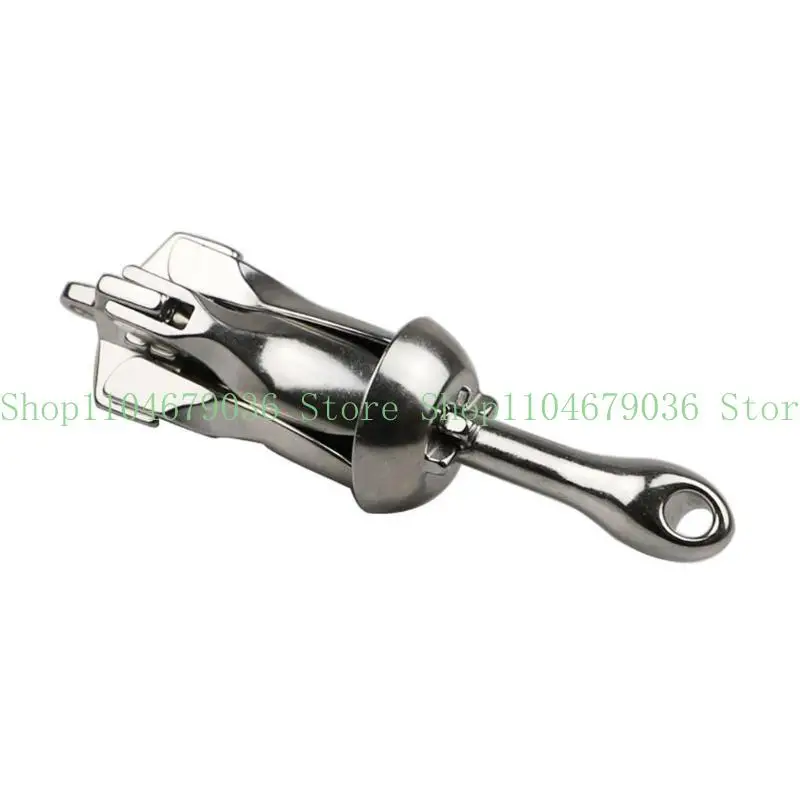Sc3ade5543e9e46db82a0b47c24ed4a3bX.webp 652F Reliable Marine Accessory Stainless Steel Build Foldable Grapnel Pratical Boats Docking Gear Simple Install for Boats