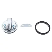 Marine Hatch Locking Locker Boat Embedded Flush Pull Hatch Slam Latch Stainless Steel Latch Latch 1.5 Inch 1Pc 2Pcs