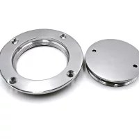 4" Stainless Steel Deck Plate High Mirror Polished Boat Access Hatch Cover Marine Hardware Boat Hatch Inspection Deck Plate