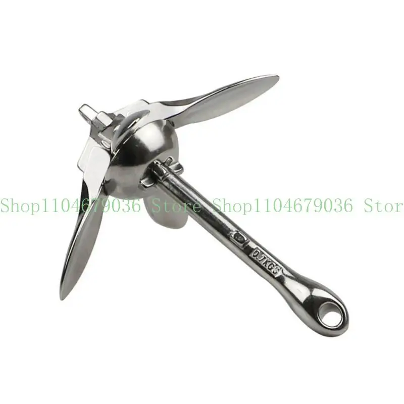 Sea56dcd3c55a4d0ba47dca34d0bcbb2aI.webp 652F Reliable Marine Accessory Stainless Steel Build Foldable Grapnel Pratical Boats Docking Gear Simple Install for Boats