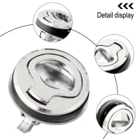 Marine Hatch Locking Locker Boat Embedded Flush Pull Hatch Slam Latch Stainless Steel Latch Latch 1.5 Inch 1Pc 2Pcs