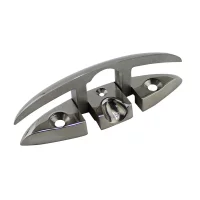 2PCS 6 Inch SS316 Boat Flip Up Folding Pull Up Cleat for marine boat yacht accessorie 316 Stainless Steel Flip Up Cleat 155x52mm