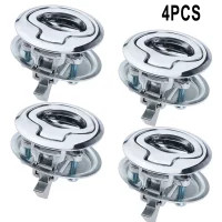 Marine Hatch Locking Locker Boat Embedded Flush Pull Hatch Slam Latch Stainless Steel Latch Latch 1.5 Inch 1Pc 2Pcs