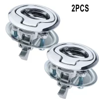 Marine Hatch Locking Locker Boat Embedded Flush Pull Hatch Slam Latch Stainless Steel Latch Latch 1.5 Inch 1Pc 2Pcs