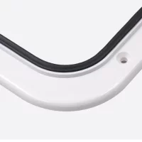 270*375mm BOAT DECK HATCH & LID WHITE - Boat/Marine/Caravan/RV/Storage Stainless Steel