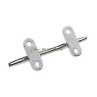 N5KD 4/5 inch Boat Dock Open Base Cleat Marine Stainless Steel 316 Deck Rope Cleats Easy to Install
