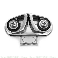 Boat Hardware Boat Cleats for 3‑15mm Ropes Stainless Cleat Leading Rings Fairlead Boat Pilates Equipment