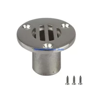 A70F Boat Deck Drain Marine Stainless Steel 316 For Boat Yacht Deck Drainage Hardware Accessories